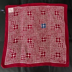 Kate Spade Ford Susan G Komen Breast Cancer Awareness 100% Silk Cotton Bandana